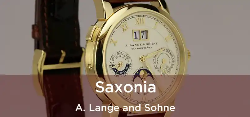  Saxonia A. Lange and Sohne